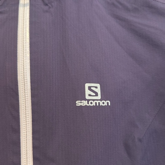 Salomon Women's Dark Purple Jacket - Picture 4 of 9